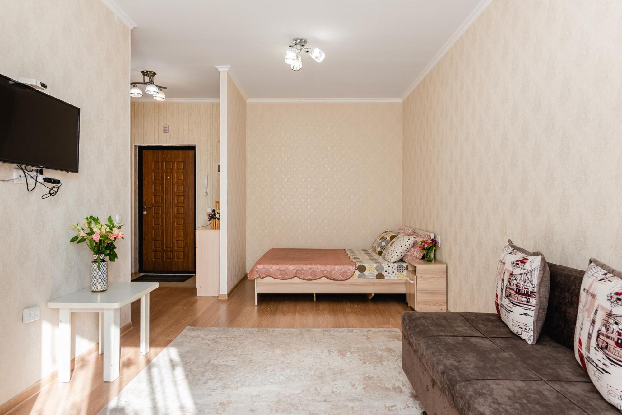 Akvarel Apartment near ADK Almaty Eksteriør billede